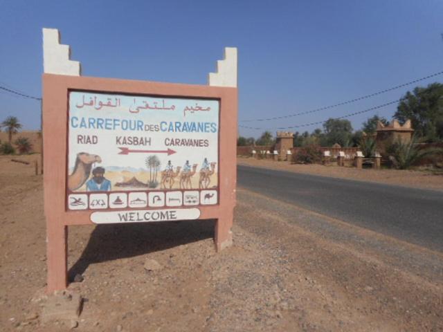 Hotel Carrefour Des Nomades M'Hamid Exterior photo