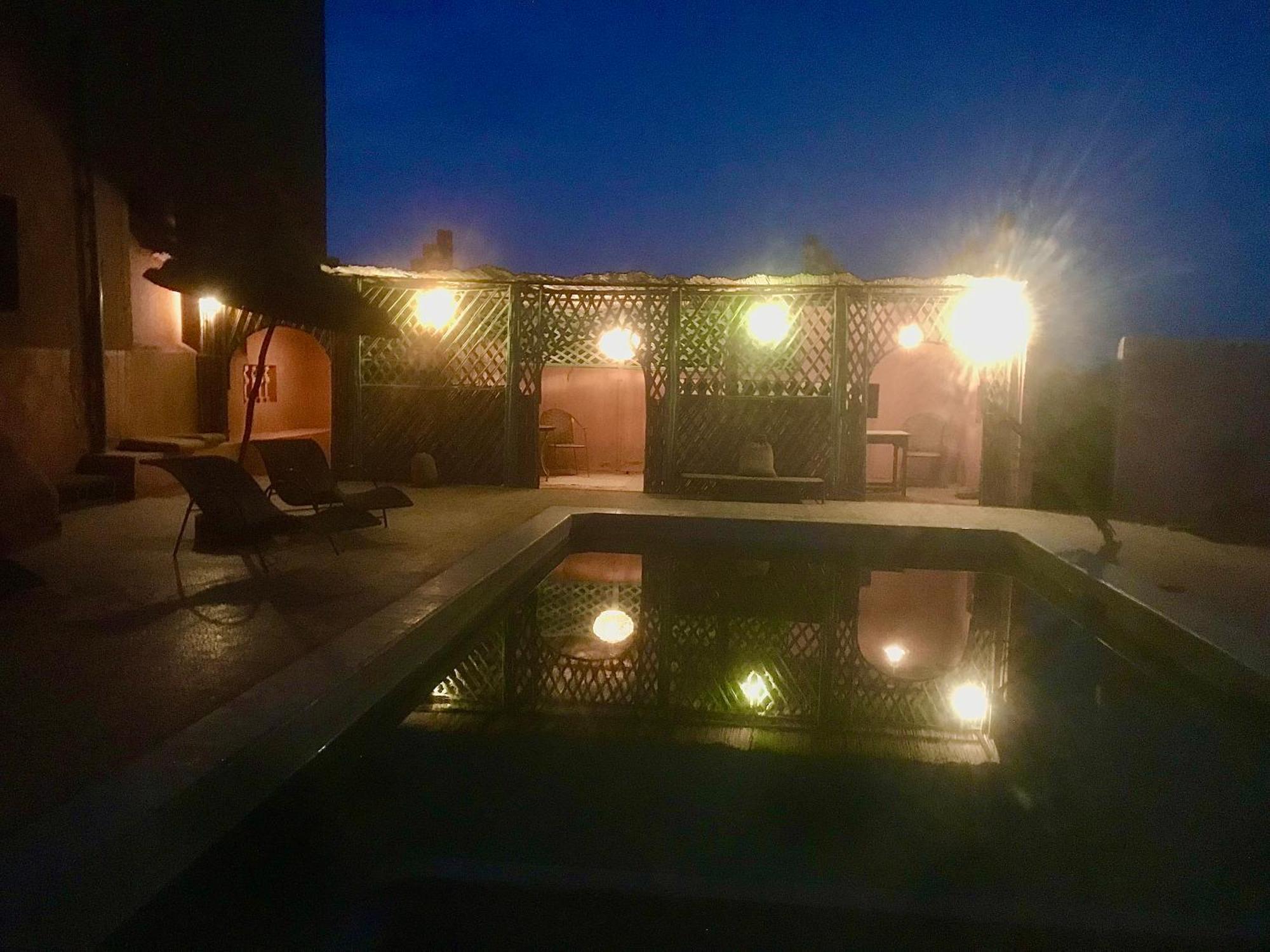 Hotel Carrefour Des Nomades M'Hamid Exterior photo
